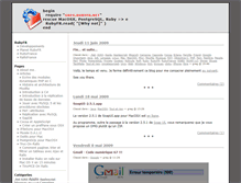Tablet Screenshot of greg.rubyfr.net